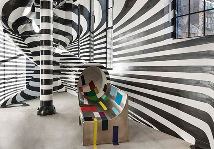 [Artistic interior (slide) in New York Store]