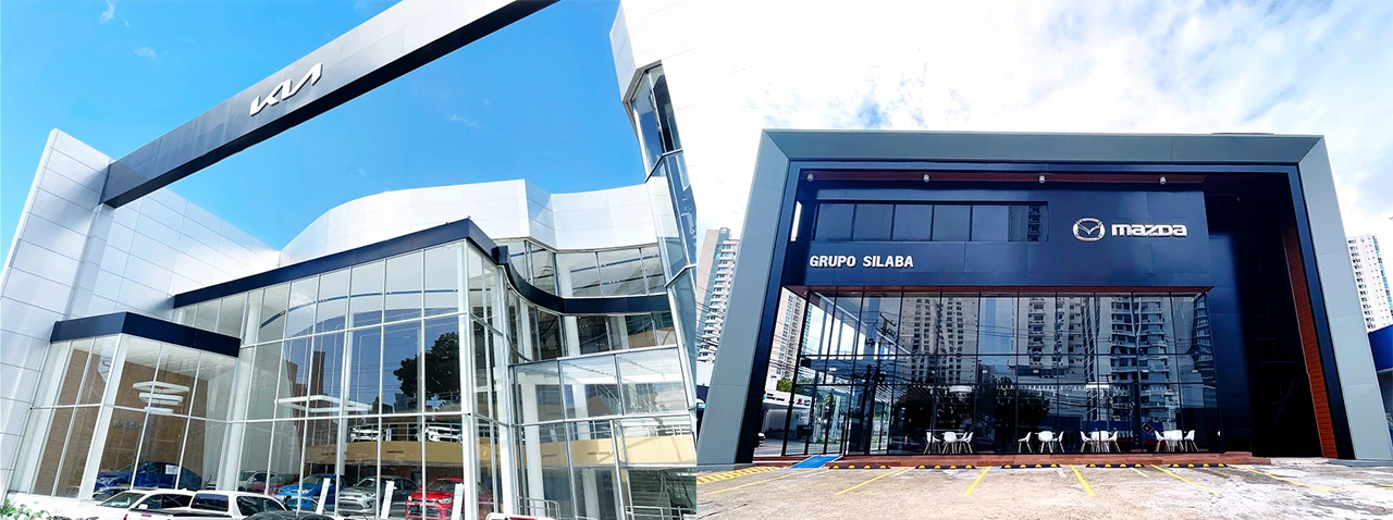 パナマ市内に展開するSilaba Motorsの店舗